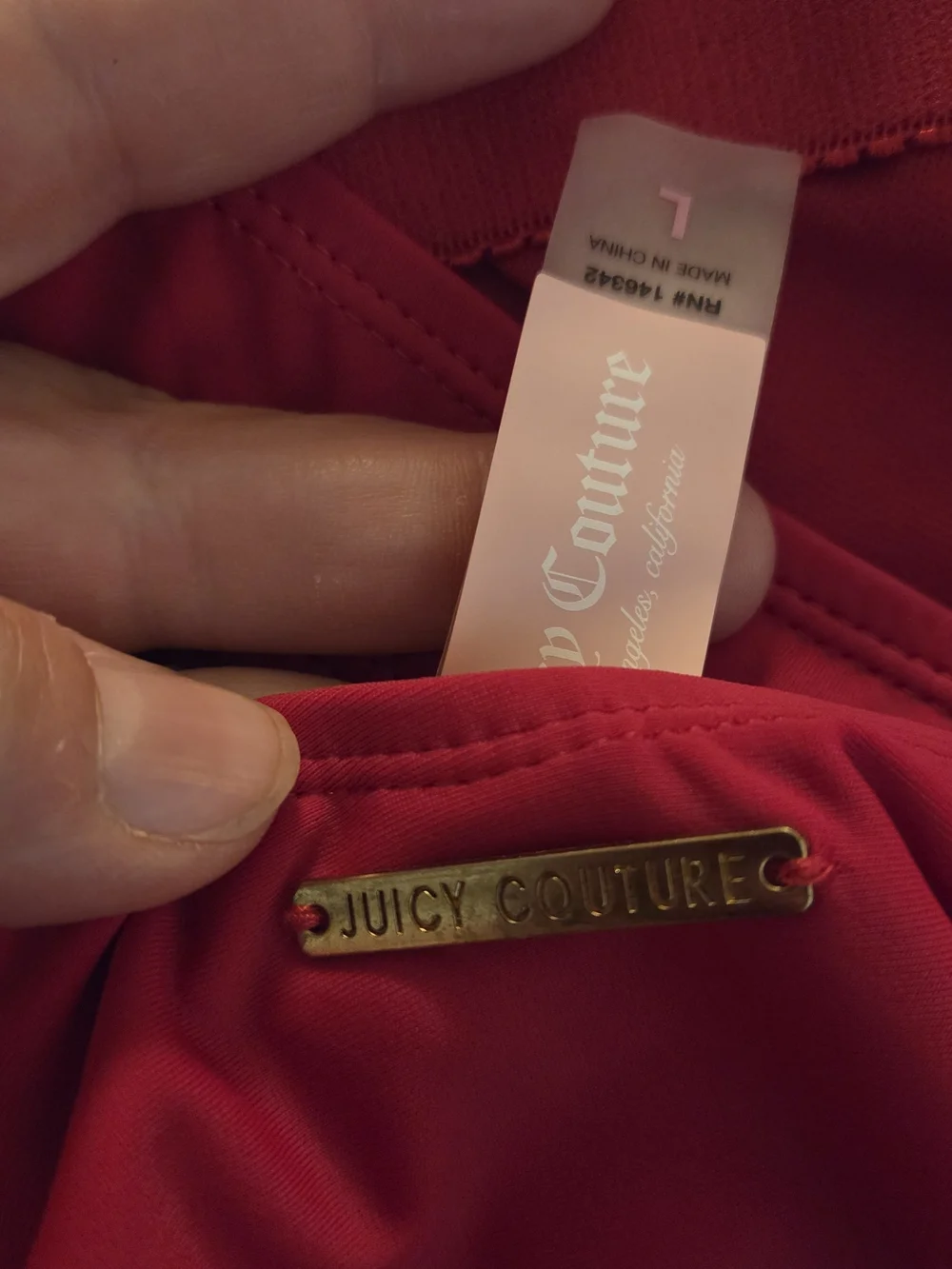 Juicy Couture Bright Pink Crossback One-Piece Swimsuit NWT